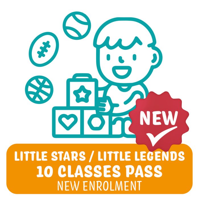 Little Stars / Little Legends 10 Classes Pass New Enrolment